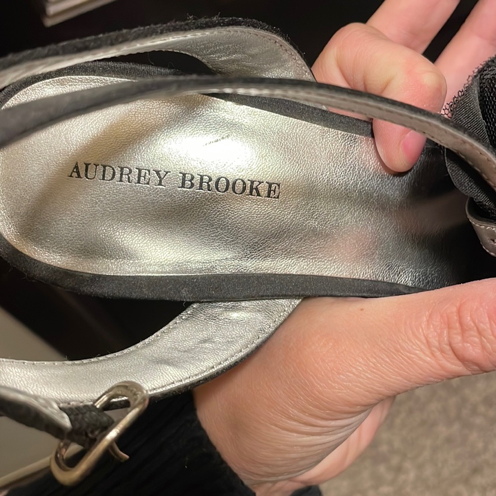 Audrey Brooke high heels size 9 perfect condition worn once.